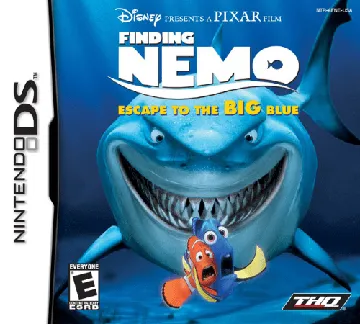 Finding Nemo - Escape to the Big Blue (Europe) (Es,It) box cover front